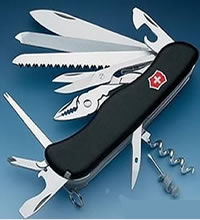 瑞士军刀(Victorinox)标准系列工作冠军 0.9064
