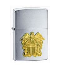 Zippo打火机 海军军官金章280NO