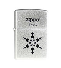 Zippo打火机 韩版限量 （一朵雪花）