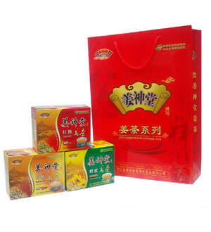 姜茶精品 （已下架）-礼盒 12小包*15g*6盒