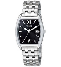 CITIZEN 西铁城酒桶独炫光动能女表 EW1190-54E - 分秒秒展现的都会女性优雅自信魅力的气质