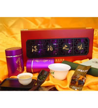 馥春牌淡泊之味红木礼盒装极品清香型铁观音 - 淡雅红木，非常感官