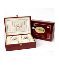 贡牌 明前AAA特级红木礼盒陶瓷瓶装200g龙井茶 - 3A顶级茶产品