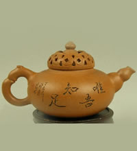 特色紫砂茶具 紫砂壶 收藏珍品 （大吉葫芦） - 紫砂的效果和创意的造型