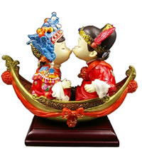 爱之船 - 树脂工艺品