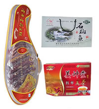 贺新年－最实惠的年货礼品组合 - 金华火腿+石斑鱼礼盒+姜神堂姜茶+福满堂巧克力