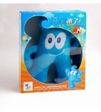 招手海宝毛绒玩具 - 海宝玩具一个（35cm)