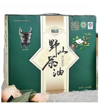 赣花有机野生山茶油 1800ml*2 礼盒装 - 一级压榨年货送礼佳选