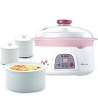 一盅美味唤醒一个品汤季 - 小熊电炖盅 带定时 2.5L大容量