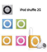 苹果（Apple）iPod new shuffle 2G - MP3播放器