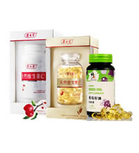 养生堂 美白祛斑抗氧化组合 - 维生素E+维生素C+葡萄籽