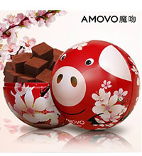 桃花开运猪 - Amovo 5大件高档美味西点