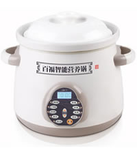 百福陶瓷智能营养锅 - 预约开机 定时加热
