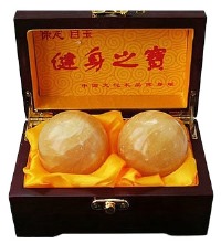 天然玉石手球 健身球 - 舒筋健骨、清神活血、防止高血压及各种慢性疾病