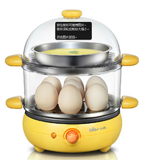 多功能煮蛋器·蒸蛋器 （已下架）-单双层组合的煮蛋器，不仅仅是煮蛋器