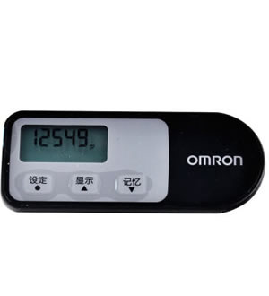 欧姆龙 电子计步器 （已下架）-监测步行消耗卡路里 储存7天数值