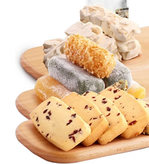 零食糕点传统美食 （已下架）-麻薯,牛轧糖,蔓越莓曲奇饼干