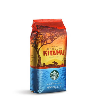 星巴克 非洲奇塔姆 咖啡豆250g （已下架）-美国进口 中度烘焙