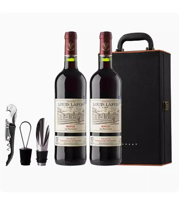 路易拉菲 干红葡萄酒礼盒 （已下架）-法国进口 双支装