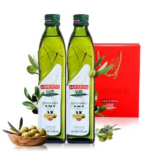 品利西班牙进口橄榄油礼盒 - 500mlx2礼盒装 纯天然健康食用油
