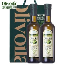 olive特级初榨橄榄油 - 750ml x 2瓶 礼盒装