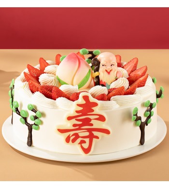 幸福西饼-寿比南山蛋糕