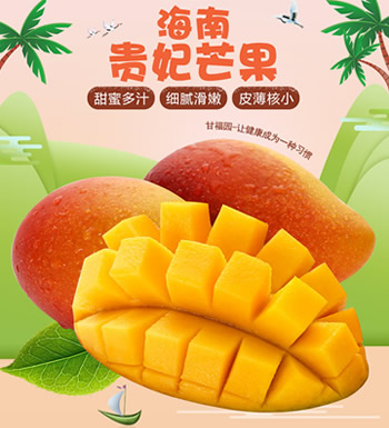 海南贵妃芒果 精选大果