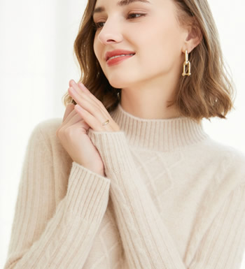 女士 纯山羊绒毛衣 （已下架）-多色可选 100%羊绒 轻盈保暖绒柔