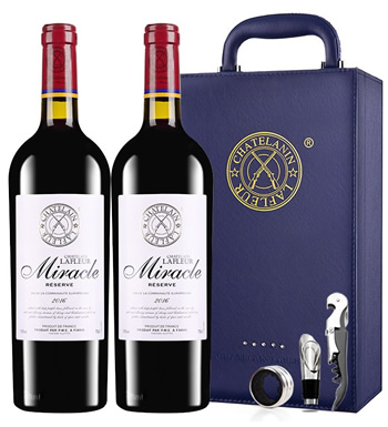 法国进口红酒  拉斐干红葡萄酒 （已下架）-双支红酒750ml*2 礼盒装