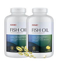 GNC 深海鱼油软胶囊 - 360粒 2瓶
