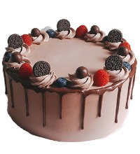 巧克力蛋糕 - 8寸,10寸,12寸可选