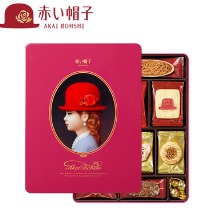 红帽子 日本进口糕点什锦饼干 - 11种口味 粉帽子礼盒